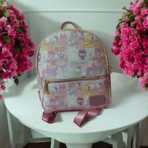 Loungefly Sanrio Kawaii Pastel Mini Backpack